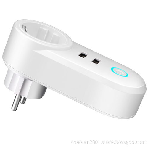 Google Home 2 USB EU Mini Wifi Plugs Europe Alexa Wall Socket